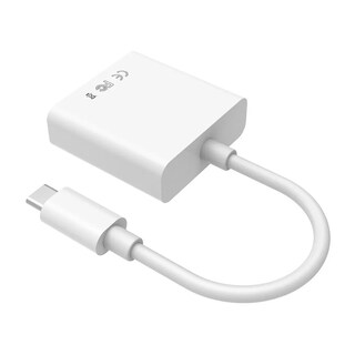 Foto 4 | Foto 4 | Adaptador Convertidor de USB PQMT51587 color Blanco Tipo C 3.1 a VGA WI90