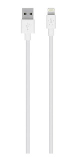 Foto 3 | Foto 3 | Cable para iPhone y iPad Lightning 2 M Belkin color Blanco