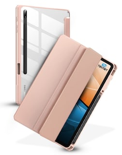 Foto 1 | Foto 1 | Funda Teknet Folder Clear para Samsung Galaxy Tab S9 Plus 12.4\