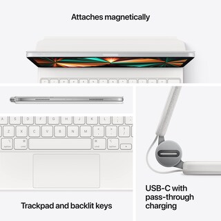 Foto 6 | Foto 6 | Funda Con Teclado Apple Magic Para Ipad Pro De 12,9 Pulgadas De Tercera A Sexta Generación - Venta Internacional.