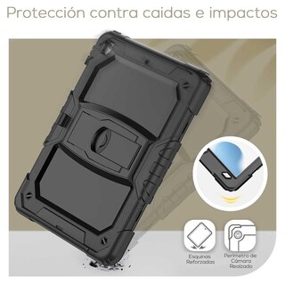 Foto 6 | Foto 6 | Funda Tekku Standc Uso Rudo Para Ipad 6 Ipad 5 9.7'' A1893 A1954 A1822 A1823- Negra