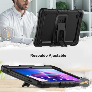 Foto 4 | Foto 4 | Funda Tekku Standc Uso Rudo Para Lenovo M10 Plus 10.6 3a Gen Negra 125fu 128fu