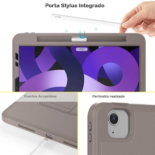 Foto 4 | Foto 4 | Funda Tekku Flip Smartb Para Ipad Air 5 Air 4 Pro 11 Rosegold A2589 A2316 A2324 A2325 A2072