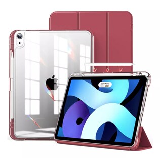 Foto 1 | Foto 1 | Funda Para Ipad Mini 6 2021 8.3 Smart Cover Soporte Plegable Color Rojo