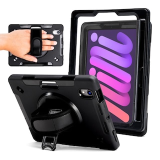 Foto 1 | Foto 1 | Funda De Tableta Zagg Rugged Para Ipad Mini (gen 6) Con Correa De Mano - Venta Internacional.