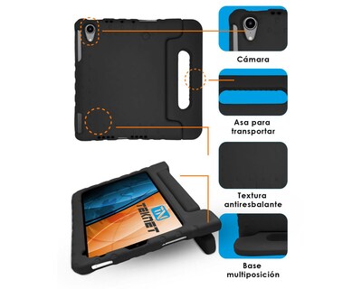 Foto 2 | Foto 2 | Teknet Funda Case Foamy Para Ipad Mini 7 De 8.3 Pulgadas Resistente Eva 2024 A17 Pro 7 Generacion
