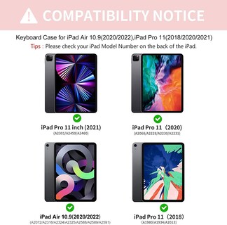 Foto 2 | Foto 2 | Funda Con Teclado Hotlife Para Ipad Pro De 11 Pulgadas (4.ª - Venta Internacional.