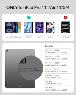 Foto 2 | Foto 2 | Funda Con Teclado Esr Para Ipad Air De 11 Pulgadas (2024) Y Ipad Pro De 11 Pulgadas - Venta Internacional.