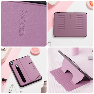 Foto 3 | Foto 3 | Funda Zugu Para Ipad 10.9 Pulgadas 10.9 Gen. (2022) Con Soporte Magnético - Venta Internacional.