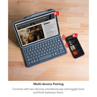 Foto 6 | Foto 6 | Funda Y Teclado Inalámbrico Zagg Pro Keys Para Ipad Pro 11'' - Venta Internacional.