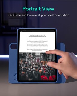 Foto 6 | Foto 6 | Funda Esr Para Ipad Air M2 De 11 Pulgadas (2024), 6.ª, 5.ª Y 4.ª Generación, Azul - Venta Internacional.