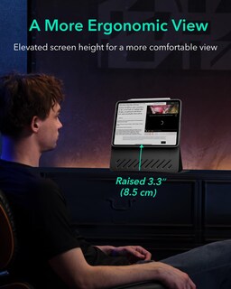 Foto 5 | Foto 5 | Funda Esr Shift Series Para Ipad Air 13 2024 Con Soporte, Color Negro - Venta Internacional.