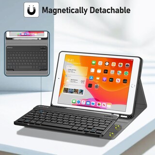 Foto 3 | Foto 3 | Funda Con Teclado Fintie Para Ipad De 9ª, 8ª Y 7ª Generación De 10,2 Pulgadas Con Lápiz - Venta Internacional.