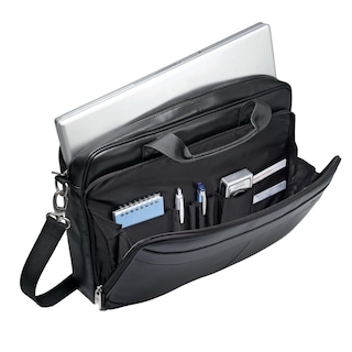 Foto 3 | Foto 3 | Maletín Samsonite Leather Slim Black de 16 Pulgadas - Venta Internacional
