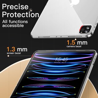 Foto 6 | Foto 6 | Funda Jetech Para Ipad Pro De 11 Pulgadas 2022/2021/2020 Transparente - Venta Internacional.