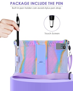 Foto 6 | Foto 6 | Funda Para Tablet Detuosi Okaysea De 10.1 Pulgadas Con Lápiz Capacitivo Y Correa - Venta Internacional.