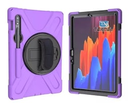 Funda De Uso Rudo Para Samsung Galaxy Tab S10 Fe De 10.9 '' Case Resistente A Caidas Con Correa