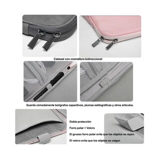 Foto 4 | Foto 4 | Funda Genérica Impermeable Para Tablet Pu Eo Safe Imports Esi-18666 Azul