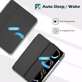 Foto 5 | Foto 5 | Funda Procase Para Ipad Pro 13 2024 Con Soporte Para Lápices, Color Negro - Venta Internacional.