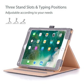 Foto 3 | Foto 3 | Funda Procase Para Ipad De 9,7 Pulgadas (6.ª Y 5.ª Generación), Air 2/air 1, Color Gris - Venta Internacional.