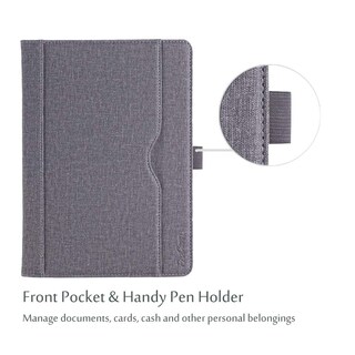 Foto 5 | Foto 5 | Funda Procase Para Ipad De 9,7 Pulgadas (6.ª Y 5.ª Generación), Air 2/air 1, Color Gris - Venta Internacional.