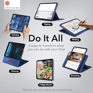 Foto 3 | Foto 3 | Funda Esr Para Ipad Pro 12.9 (6.ª Y 5.ª Gen., 2022/2021), Color Azul - Venta Internacional.