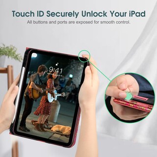 Foto 7 | Foto 7 | Funda Fintie Para Ipad 11.ª Generación 11'' Y Ipad 10.9'' Décima Generación - Venta Internacional.