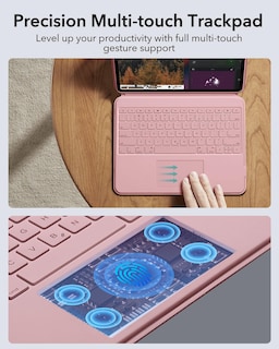 Foto 5 | Foto 5 | Funda Con Teclado Esr Ascend Para Ipad Air De 13 Pulgadas Con Teclado Rosa - Venta Internacional.