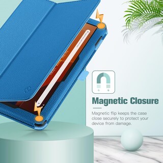 Foto 5 | Foto 5 | Funda Tipo Folio Fintie Para Tablet Amazon Fire Hd 10/10 Plus, Color Azul - Venta Internacional.