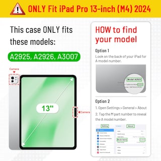 Foto 3 | Foto 3 | Funda Giratoria Fintie Para Ipad Pro De 13 Pulgadas (m4) 2024 Con Lápiz - Venta Internacional.