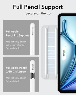 Foto 6 | Foto 6 | Funda Esr Para Ipad Air M3/m2 De 11 Pulgadas (2025/2024), Color Blanco - Venta Internacional.