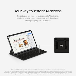 Foto 2 | Foto 2 | Funda Tipo Libro Con Teclado Para Tablet Samsung Galaxy Tab S10 Fe+  Color Negro - Venta Internacional.