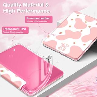 Foto 4 | Foto 4 | Funda Fintie Para Kindle Paperwhite 12.ª Generación 2024 Strawberry Cow - Venta Internacional.