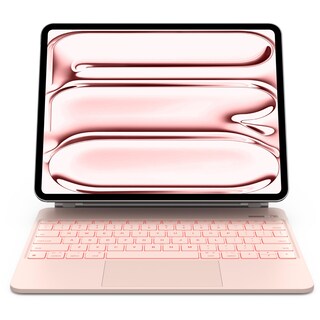 Foto 1 | Foto 1 | Funda Con Teclado Chesona Para Ipad Pro 13 2024 Con Panel Táctil Rosa - Venta Internacional.