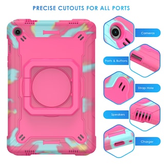 Foto 5 | Foto 5 | Funda Detuosi Para Samsung Galaxy Tab A9 Plus De 11 Pulgadas Con Correa - Venta Internacional.