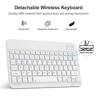 Foto 3 | Foto 3 | Funda De Teclado Boriyuan Para Samsung Galaxy Tab A9+ 11 5g 2023 - Venta Internacional.