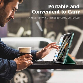 Foto 7 | Foto 7 | Funda Para Ipad Air De 11 Pulgadas Tapa Dura Color Verde Medianoche - Venta Internacional.