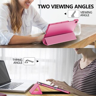 Foto 5 | Foto 5 | Funda Moko Para Galaxy Tab A9 Plus De 11 Pulgadas 2023  Color Rosa Persa - Venta Internacional.
