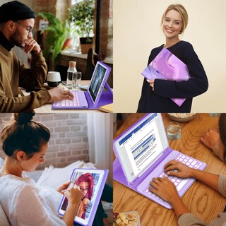 Foto 6 | Foto 6 | Funda Con Teclado Fuwang Para Ipad 9ª 8ª Generación 10 2 Pulgadas - Venta Internacional.