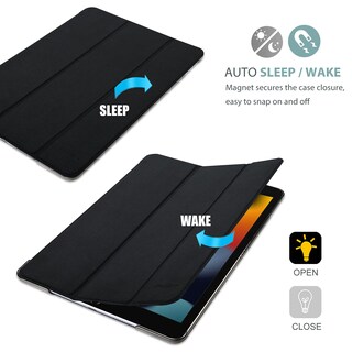 Foto 7 | Foto 7 | Funda Procase Para Ipad De 9ª 8ª Y 7ª Generación De 10 2 Pulgadas Color Negro Mate - Venta Internacional.
