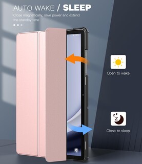 Foto 5 | Foto 5 | Funda Timovo Para Samsung Galaxy Tab A9+ 11'' 2023 Con Soporte Rosa - Venta Internacional.