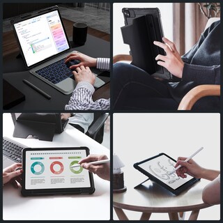 Foto 7 | Foto 7 | Funda Con Teclado Nillkin Para Ipad Air De 33 Cm Y Ipad Pro De 33 Cm Color Negro - Venta Internacional.