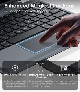 Foto 5 | Foto 5 | Funda Con Teclado Nillkin Carry Go Para Ipad Pro 11 (m4) 2024 - Venta Internacional.