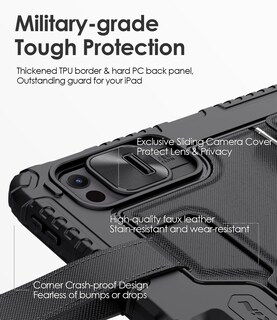 Foto 6 | Foto 6 | Funda Con Teclado Nillkin Carry Go Para Ipad Pro 11 (m4) 2024 - Venta Internacional.