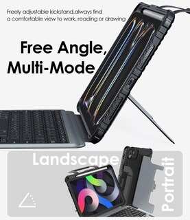 Foto 7 | Foto 7 | Funda Con Teclado Nillkin Carry Go Para Ipad Pro 11 (m4) 2024 - Venta Internacional.