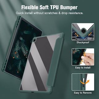 Foto 6 | Foto 6 | Funda Fintie Hybrid Slim Para Samsung Galaxy Tab S6 Lite 10.4 - Venta Internacional.