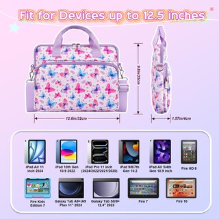 Foto 2 | Foto 2 | Funda Para Tableta Timovo Kids & Girls De 12.5 Pulgadas Con Correa - Venta Internacional.