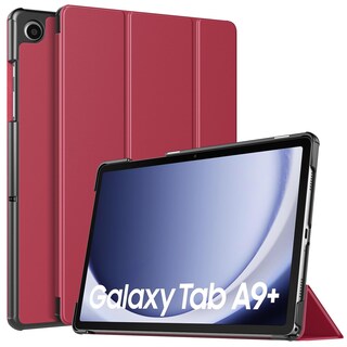 Foto 1 | Foto 1 | Funda Timovo Para Samsung Galaxy Tab A9+ 11'' 2023 Color Rojo Vino - Venta Internacional.
