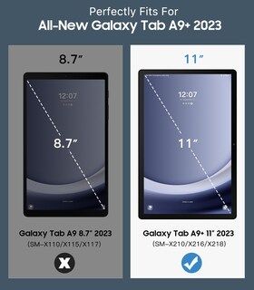 Foto 2 | Foto 2 | Funda Timovo Para Samsung Galaxy Tab A9+ 11'' 2023 Color Rojo Vino - Venta Internacional.