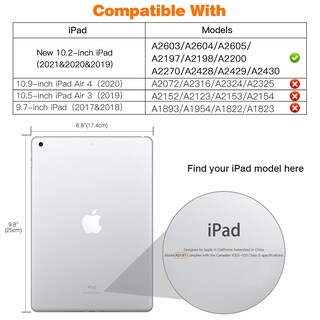 Foto 2 | Foto 2 | Funda Moko Para Ipad 10.2 Ipad 9ª Generación 2021/8ª Generación 2020/7ª Generación 2019 - Venta Internacional.